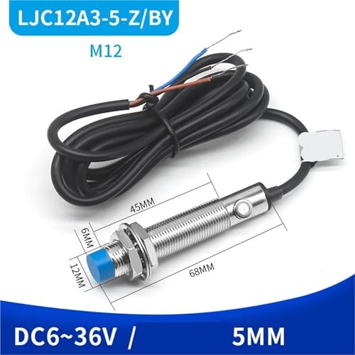Interruptor de proximidad capacitivo M12 para control de llenado de agua de 3 hilos 2
