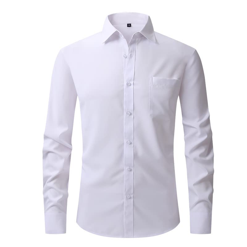 Chemise boutonnée homme Rfmfkkg extensible XL pour le bureau et sorties
