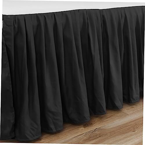 Funda de cama protectora plisada que elimina el desorden visual 3