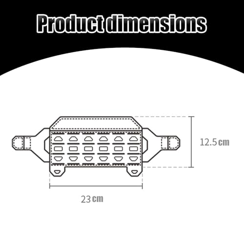 Placa pectoral táctica MOLLE para organizar accesorios sin peso extra en tus misiones 5
