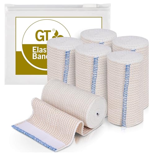Premium Elastic Bandage Wrap (4