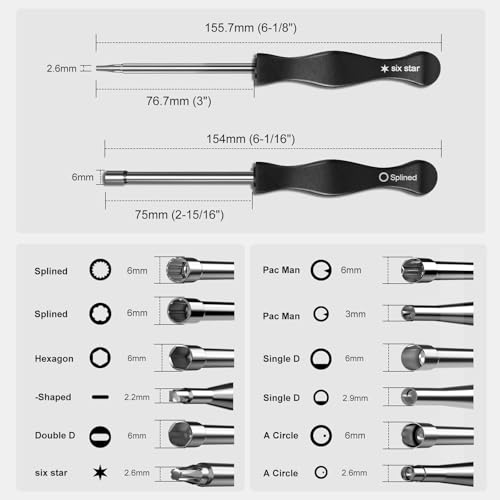Hipa Pack-of-12 Carburetor Adjustment Tool Carb Adjusting Tool Kit for 2-Cycle Small Engine Poulan Husqvarna STIHL Echo Trimmer Weedeater Chainsaw - Thumbnail 5