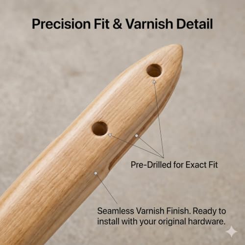 17-Inch Hickory Hammer Handle, Compatible with Dalluge 7180, 7182 — 사진 3