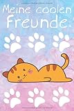  Meine Coolen Freunde: süßes Freundebuch mit 52 Seiten, perfektes Geschenk für Kinder jeden alters
