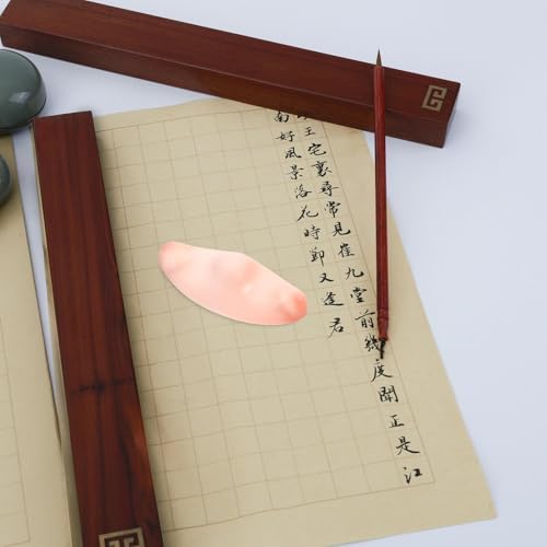 JEWEDECO 2 Adet Kaligrafi Yazı Aleti Dayanağı Suluboya Fırçası ve Kalem için Dekoratif Ağırlıklı Masa Düzenleyici - Görsel 7