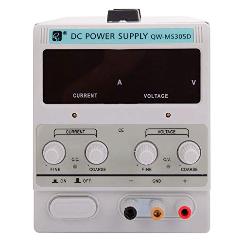 Adjustable DC Power Supply (0-30 V 0-5 A) Adjustable Switching Regulated Power Supply Digital,with Testing Leads US Power Cord Used for Spectrophotometer and lab Equipment Repair - Thumbnail 5