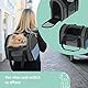 Kerbl Pet Hunderucksack Vacation 43x24x30cm, grau/blau,