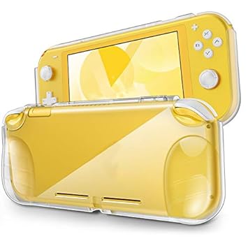 Youtec Clear Protective Case for Switch Lite, Cute Armor Rugged Switch Lite Grip Case Cover with Shock-Absorption and Anti-Scratch Design Compatible with Switch Lite