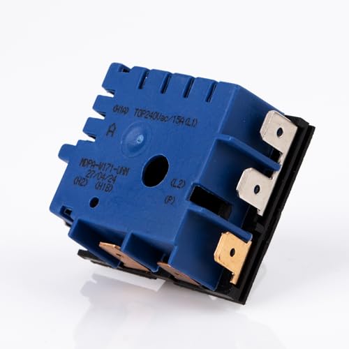Dual Infinite Stove Control Switch W10434452 Replacement for Whirlpool, Maytag, Amana, KitchenAid Electric Ranges - Compatible with WPW10434452, 2118918, AP6021365, PS11754687, EAP11754687