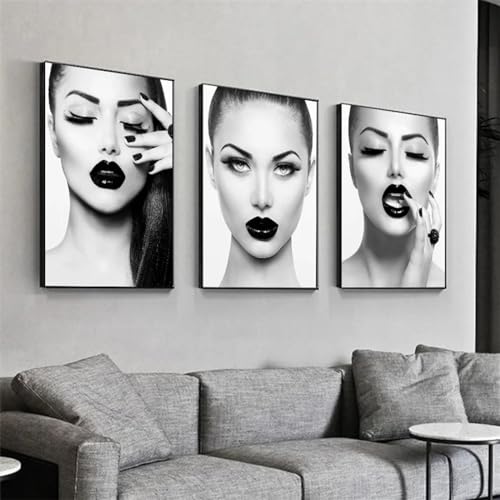 Affiches et impressions de mode monochrome pour une atmosphère douce et apaisante