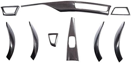New Carbon Fiber Interiors 9PCS for BMW 3 Series Sedan (F30) 2012-2016 316i 318i 320i 325i 328i 330i 335i 340i 350i (A-Style)