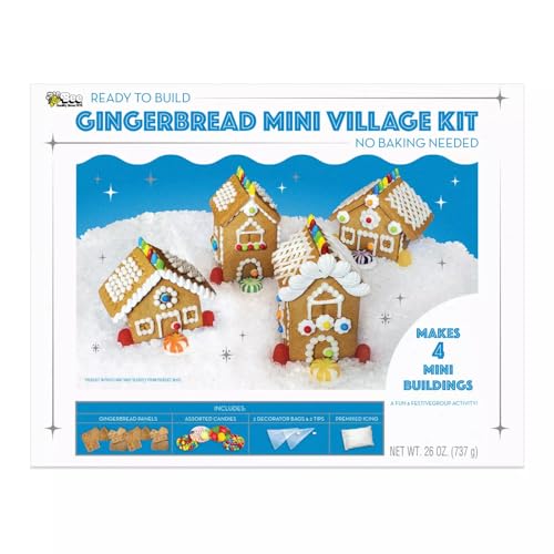 Bee International Mini Village Gingerbread House Kit