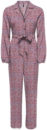 ONLNOVA LIFE ELITE L/S ZIRA JUMPSUIT AOP