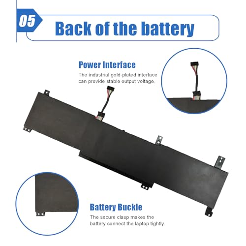 Image of 45Wh L20M3PF0 Laptop Battery Compatible with Lenovo S14 G2-ITL G3-IAP | For Lenovo V14 G2-ITL G2-ALC G3-IAP G3-ABA Series, L20C3PF0 L20L3PF0, 11.1V 4050mAh replacement Battery