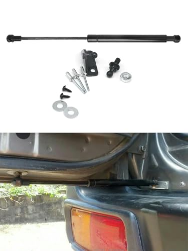 AkonRema - Car Rear Tailgate Shock Rod Gas Springs Support Lift Struts - for Nissan Patrol GU Y61 Series 1 2 3 Small Barn Door 1999-2001 43204, Black