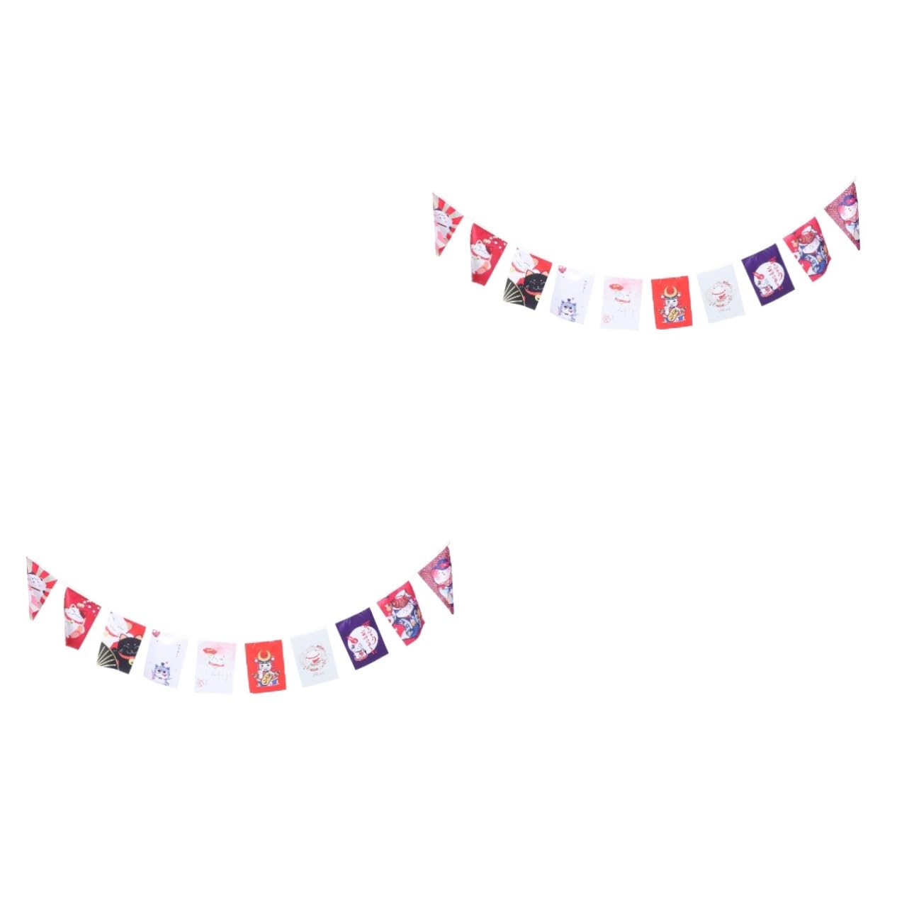 Fabricant de sushis avec drapeau en tissu coupe-vent et kit de decoration interieure vintage