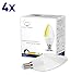 Produktbild tint von Müller-Licht 4er-Set Smarte LED Lampen E14, Kerzenform, white (Weißtöne 2700-6500K), dimmbar, jeweils 5W ersetzt 40W Lampe, Zigbee, funktionieren mit Alexa