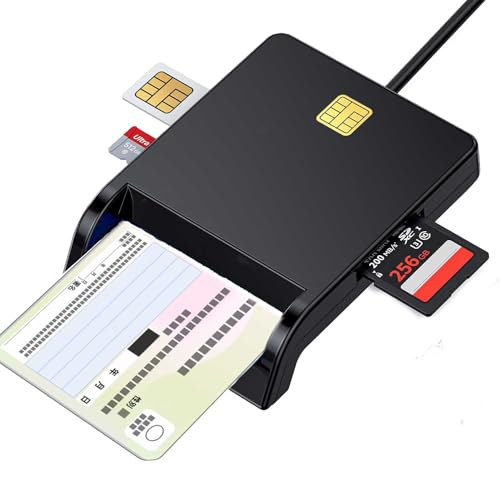 ICカードリーダー 接触型 USB接続型 e-Tax対応　設置不要 自動認識 4149UztZZDL.jpg