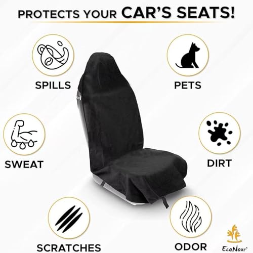Protector de asiento para Smart EQ fortwo que evita manchas de sudor y agua 4