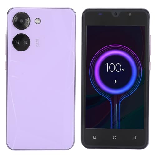 Annadue Telefoni Cellulari Economici 3G, Telefono Android con Sblocco Facciale da 5,0 Pollici, ROM da 64 GB (espandibile Fino a 256 GB), Doppia Fotocamera SIM Doppia, WIFI, Bluetooth,