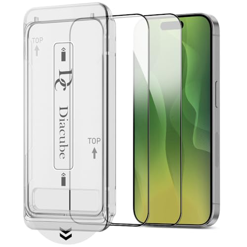 �yAR���˖h�~�R�[�e�B���O�zDIACUBE iPhone 17 Air�p �K���X�t�B�����y2���Z�b�g+�K�C�h�g�t���z3D���E���h�G�b�W �d�x9H �t���ی�t�B���� [�ق���܂Ŏ�菜����ݒu�t���[���t���[���t��] �N�₩������ �N���ȉ掿 97%�̓��ߗ� 