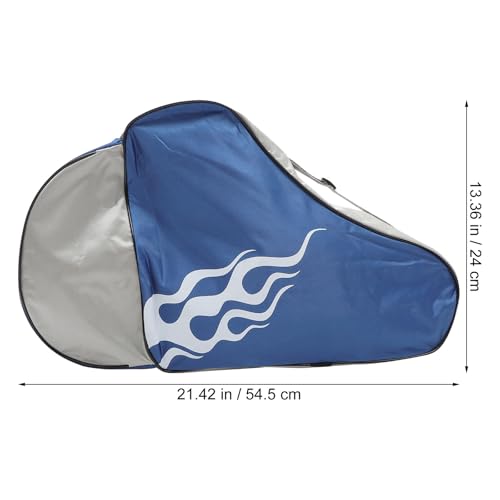 Bolsa triángulo para patines espaciosa que soluciona el desorden 2