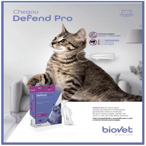 Kit 15 Defend Pro Gatos - Biovet