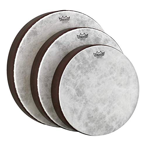 Remo Fiberskyn Frame Drums, 3-Piece Pack, 10", 12" 14" #TOP10