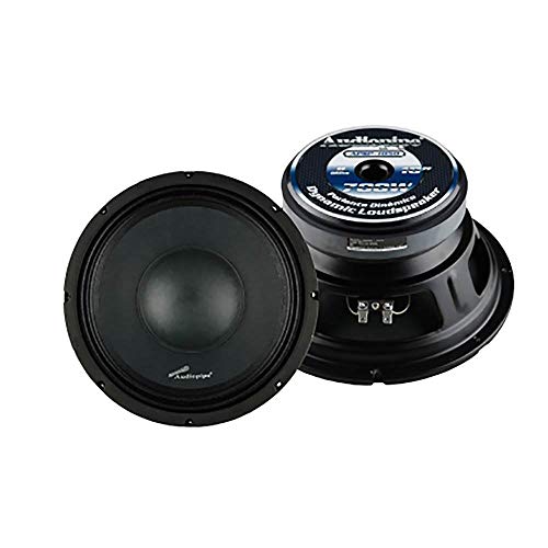 Audiopipe APSP1050 10 Inch 700 Watt Dynamic Mid Range Car Audio Loudspeaker