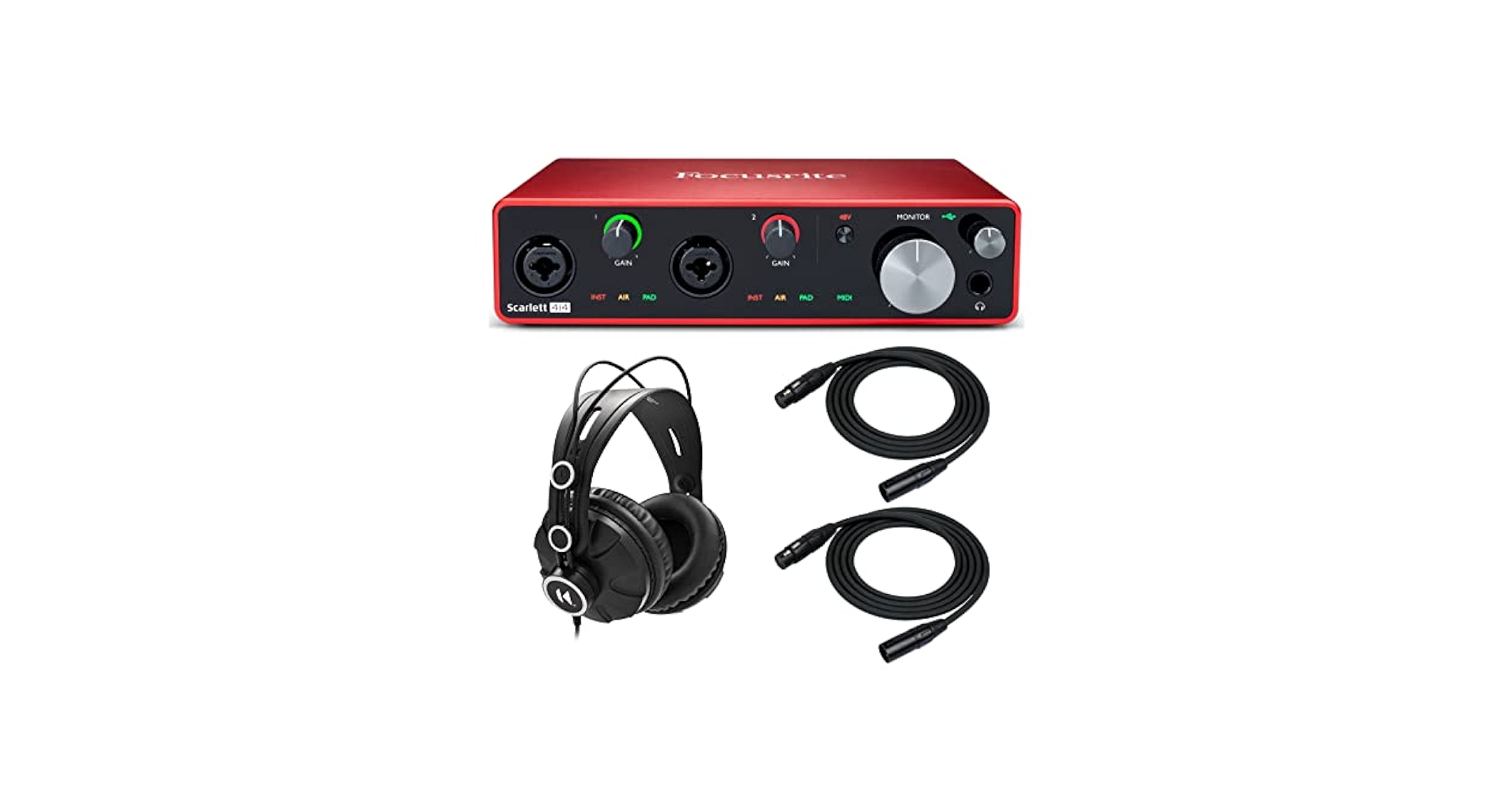 Amazon.com: Focusrite Scarlett 4i4 3rd Gen 4x4 USB Audio