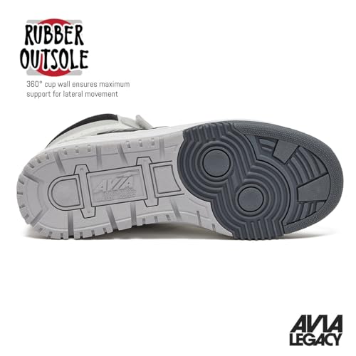 Avia 880 Men’s Basketball Shoes, High Top Retro Sneakers for Indoor or Outdoor, Street or Court, Sizes 7 to 15