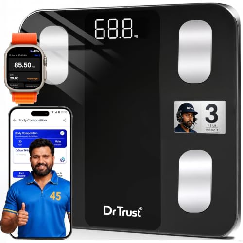 Dr Trust USA Legend Smart Scale | 20+ Parameters | US FDA approve...