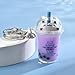 NUEAYMS Key Chain, Cat Bubble Teas Pendant Cartoon Milk Teas Pendants Keyrings Fashionable Acrylic Key Rings Jewelry for Backpacks and Phone