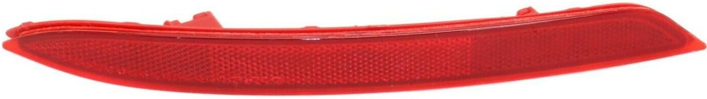 Bumper Reflector Set compatible with Honda Accord 2016-2017 Rear Left Right 2pc Bright Safety