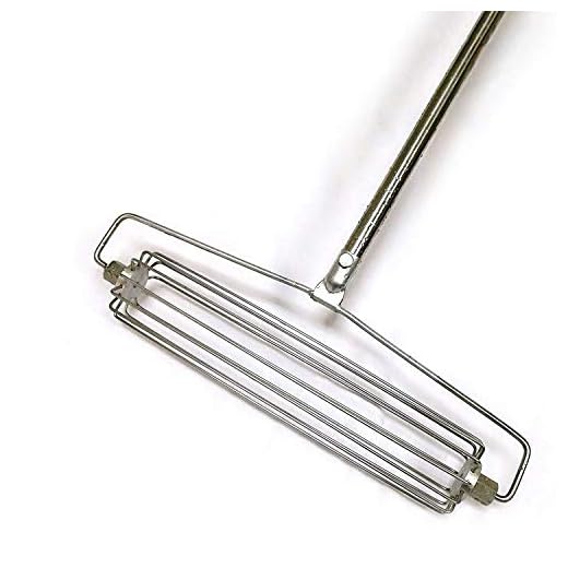 Stainless Roller Sand Bunker Rake
