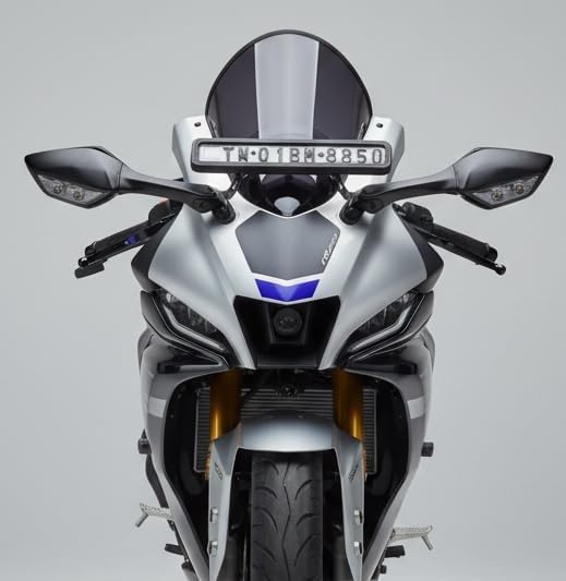 Indonesian Type Full Bubble Visor Windshield Wind Deflector for R15 V4 & R15 M (with Rubber)-image-20
