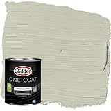 Glidden Interior Paint + Primer: Sage/French Gray Linen, One Coat, Semi-Gloss, 1-Quart