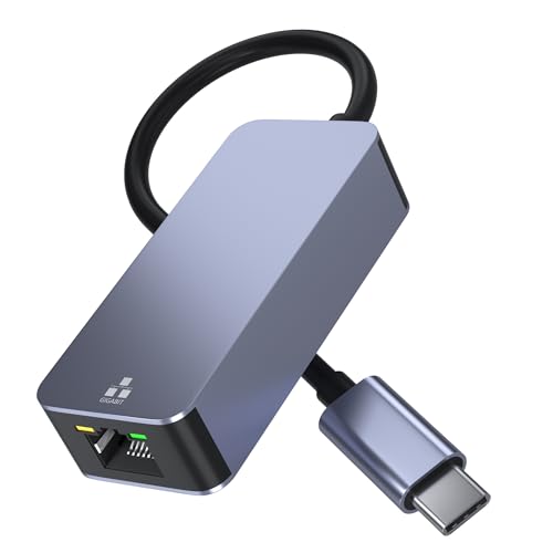 USB Type-C LAN 変換アダプター 有線LANアダプター USB LAN変換アダプター 1000Mbps高速イーサネットアダプタ USB-C LANケーブル イーサネットコンバータ ギガビット USB-C LAN アダプタ Switch 有線 iPhone 16シリーズ/MacBook/iPad/Windows/Android/Nintendo switch/他のタイプC デバイス対応