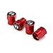 EVPRO Tire Valve Stem Caps 4 Pack Red Fit for Hyundai Accessories