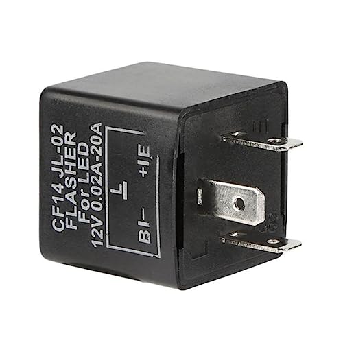 Fijar hyper flash de intermitentes coche con rele electronico CF14 de 3 pines 7