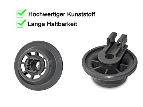 Universele mandwieltjes voor vaatwassers Bosch, Siemens, Neff enz. | 8 stuks ondermandrollen | geschikt voor vele vaatwassers | 24 maanden geldteruggarantie! - Image 3