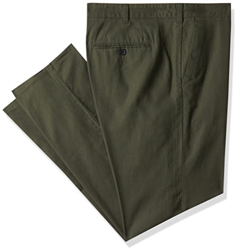 Image of Marks & Spencer Regular Fit Linen Rich Chino Trousers