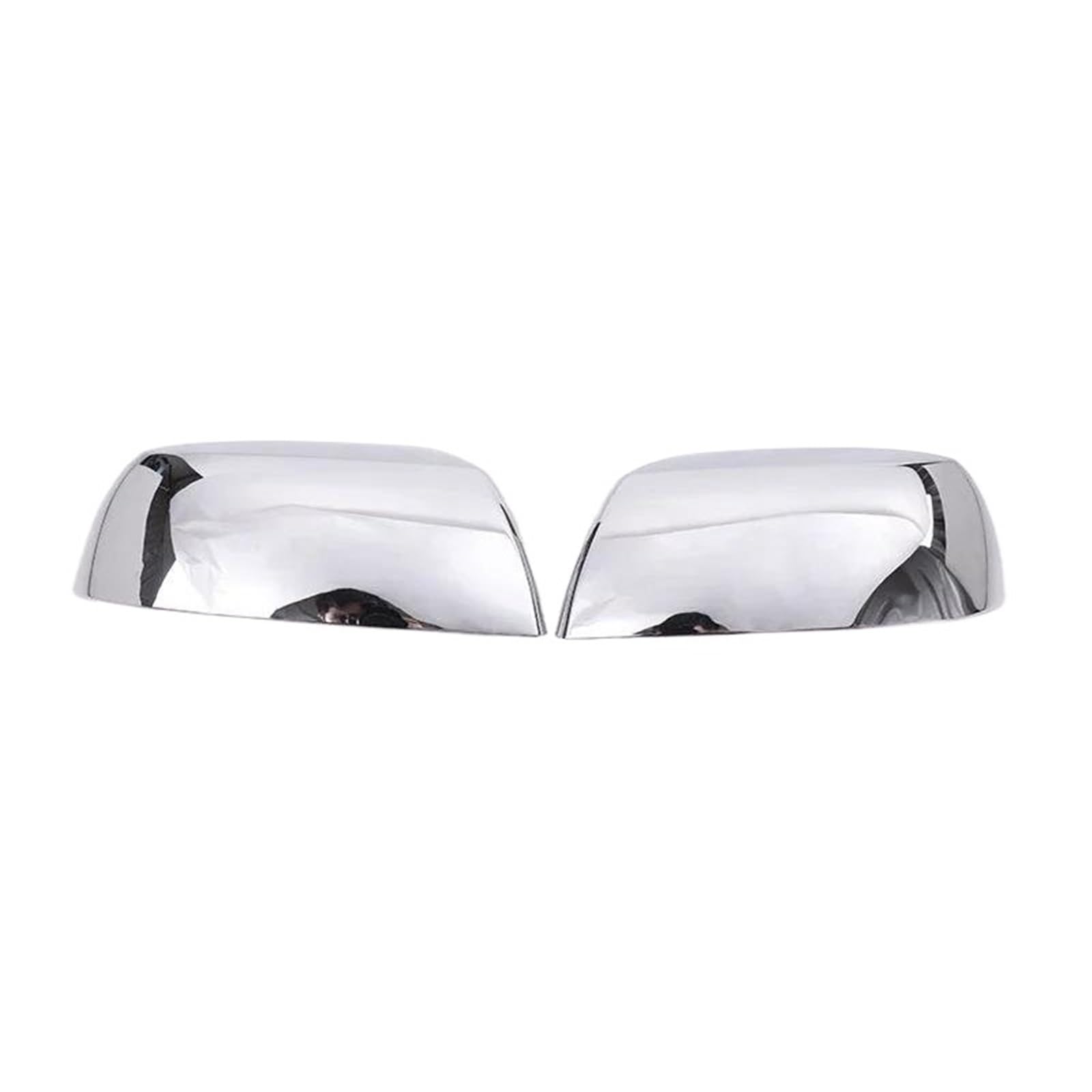 Car Rearview Side Mirror Cover Wing Cap Sticker for Toyota for Tundra for Sequoia 2008-2020 Rearview Mirror Covers(Silver)