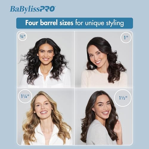 Image of BaBylissPRO Nano Titanium Spring Curling Iron, Professional Hair Wand, Tool for Stylists, Nano Titanium Technology for Tight Curls or Loose Waves