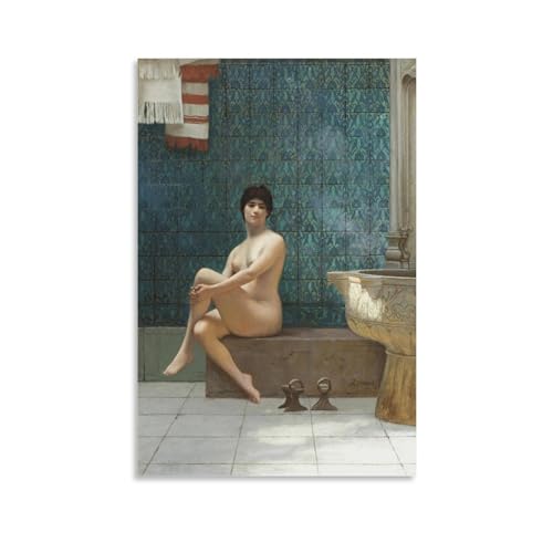 Impression sur toile Jean-Léon Gérôme : art mural haut de gamme 60x90cm