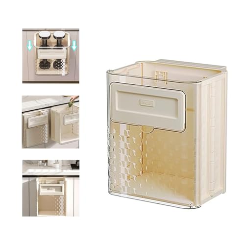 Caneca Plegable de Cocina Blanca 3 Galones