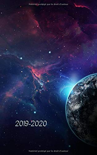 Télécharger 2019 – 2020: Agenda Scolaire 2019 - 2020 / Une page par jour / Planificateur Académique / Bel uni Livre eBook France
