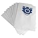 Raguso 10 Piezas de Bolsas de Filtro de Polvo de Tela de aspiradora Universal para Piezas para Miele GN Tipo S2/S5/S8