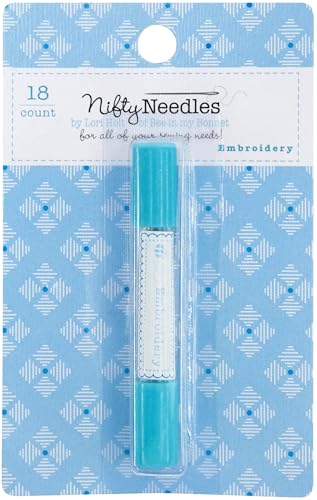 Sew Together NIFTY Needles, Embroidery 18/Pkg