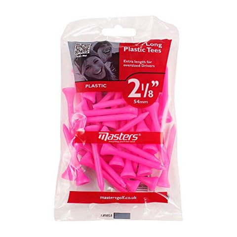 Masters Golf 2 1/8" Plastic Tees - 40 Pack Cover